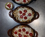 野菜を乗せる