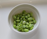 枝豆を解凍