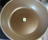 バターを熱する