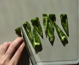 ピーマン乱切り