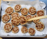 キッチンペーパーで油を切る