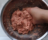肉だねの完成