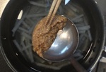 みそを溶かす