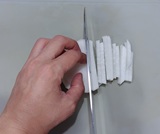 細切りの完成