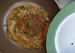 裏面を焼きます