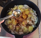 みりんを加える