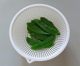 絹さやを丘上げ。