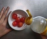 簡単酢に漬ける