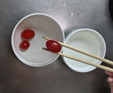 冷水に移す
