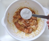 片栗粉を加える
