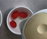 熱湯を注ぐ