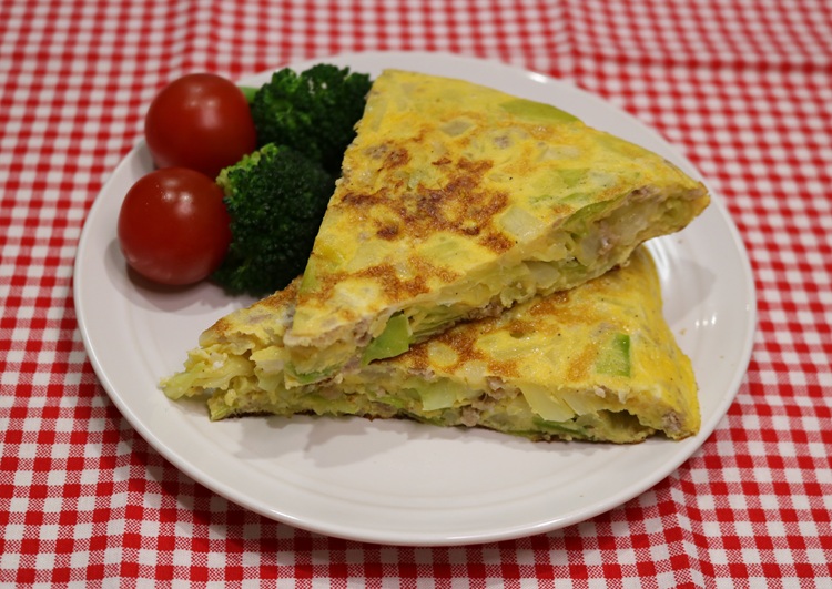 キャベツオムレツ