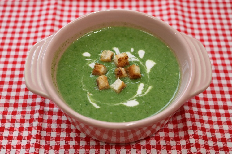 野菜ポタージュ（ほうれん草）