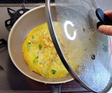 フタをして最後に蒸し焼き