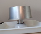 エントツを下にして冷やす