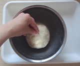 裏側のおしりを閉じる