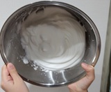 メレンゲの完成