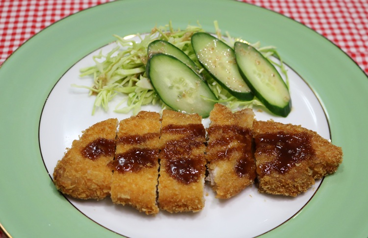 とんかつ サイズ縮小