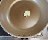 バターを熱する