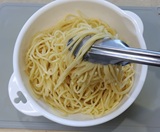 マリネ液に絡める