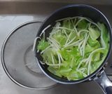 水を切る