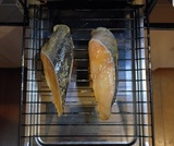 グリルで８分焼く