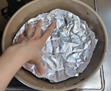 落とし蓋をする