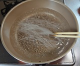 春雨をゆでる