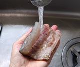 水洗いする